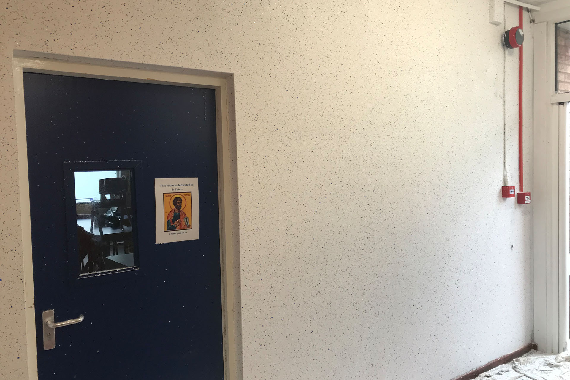 Birmingham School Reception Area Transformed Using Ilumitex Bespoke